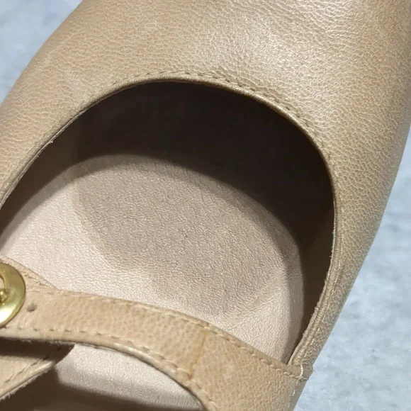 Dansko Peyton Mary Jane Heel Clog Sand Shoe Size EU 37 US 6.5 - Picture 7 of 11